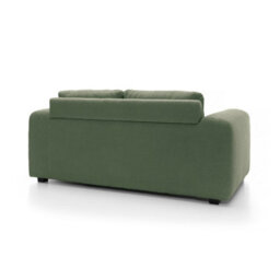 Abakus Direct Boston 3 Seater Sofa In Forest Green Basket Weave - thumbnail 4