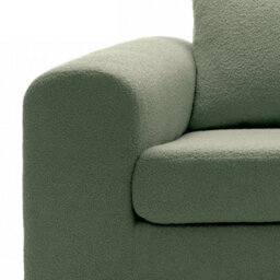 Abakus Direct Boston 3 Seater Sofa In Forest Green Basket Weave - thumbnail 7
