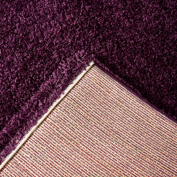 "Bravich Aubergine Thick Shaggy Rug - California - 160X230Cm (5'4""x7'8"")" - thumbnail 3