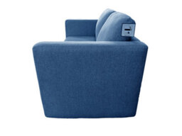 DS Living The Brenta 2 Seater Slide Storage Sofa In Grey, Silver Or Navy - thumbnail 4