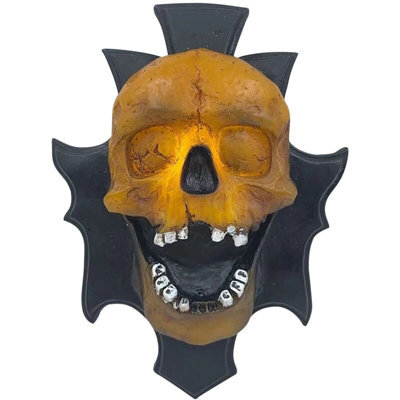 Led Night Light Wall Decor Led Wall Light Gothic Night 3D Resin Lamp For Party Home Living Room Indoor Bar Statue Decor - image 1