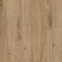 Wyld Haus Athens Natural Oak Wood Effect 3 Drawer Desk - thumbnail 6