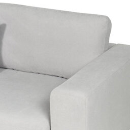 Beliani Corner Sofa 5 Seater Lofoten Fabric Light Grey Right Hand - thumbnail 7