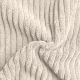 Ameha Cream Stripe Velvet Cushion Set, 18X18 Inch, Includes 4 Filled Cushions & 4 Covers, Breathable & Hypoallergenic - thumbnail 9