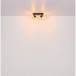 Luminosa Lighting Luminosa Tom Cluster Pendant Ceiling Light Matt Black Smoke Glass Shade 3X E14 - thumbnail 5
