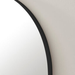 Furniturebox Uk Ottilie Large Full Length Black Arch Wall Mirror - thumbnail 3