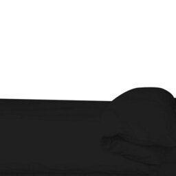 Belledorm 200 Thread Count Egyptian Blend Duvet Cover Black (Superking) - thumbnail 2