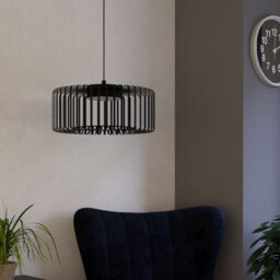 Eglo Ginestrone-Z Black Steel Rgb Pendant Light - thumbnail 2