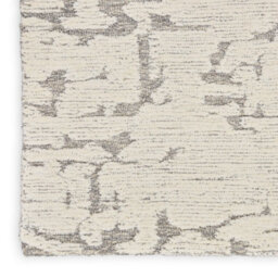 Grey Abstract Handmade Luxurious Modern Wool Rug Easy To Clean Rug For Living Room And Bedroom-160Cm X 221Cm - thumbnail 6