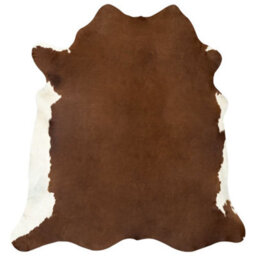 Walplus Real Cowhide Rug Brown And White 180X220 Cm - thumbnail 7