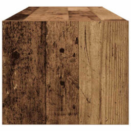Berkfield Tv Cabinet Old Wood 100X31X25,5 Cm Engineered Wood - thumbnail 8
