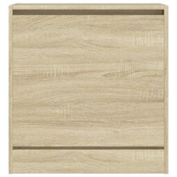 Walplus Shoe Cabinet Sonoma Oak 60X34X63.5 Cm Engineered Wood - thumbnail 5