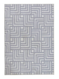 Washable Geometric Rug, Durable Resilient Comfortable Rug, Modern Rug For Bedroom, & Living Room-80Cm X 150Cm - thumbnail 1