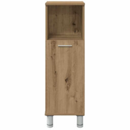 Walplus Bathroom Cabinet Artisan Oak 30X30X95 Cm Engineered Wood - thumbnail 5