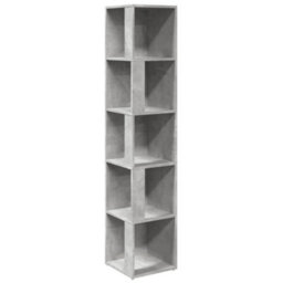 Vidaxl Corner Cabinet Concrete Grey 33X33X164.5 Cm Engineered Wood Corner Cabinets - thumbnail 2