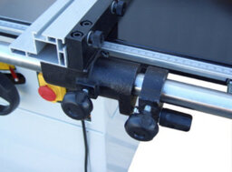 Charnwood W650 10'' Professional Cast Iron Table Saw With Sliding Carriage - thumbnail 3