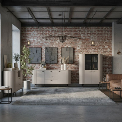 Zante I Contemporary Bedroom Collection With Elegant Metal Details Cashmere Led Lights - image 1