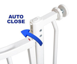 Bettacare Extra Tall Elite Dog Gate, 125Cm - 134Cm, Matt White, Extra Tall 96.8Cm In Height, Pressure Fit Pet Gate - thumbnail 6