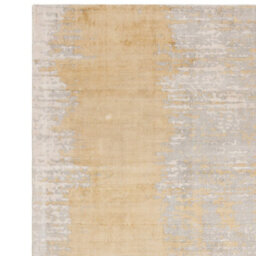 Gold Abstract Modern Rug Easy To Clean Living Room And Bedroom-160Cm X 230Cm - thumbnail 5