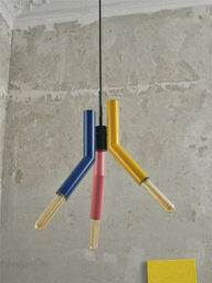 Osram Decor Straw Pendant Ceiling Light 3 X E27 Multicolour - thumbnail 6