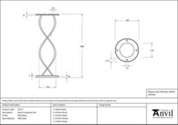 From The Anvil Matt Black Spiral Companion Set - Hinton Tools - thumbnail 2