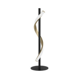 Eglo Conaprato Black & Brushed Brass Modern Table Lamp - thumbnail 2