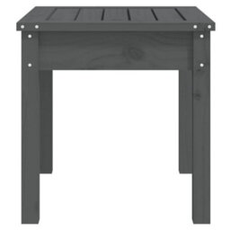Berkfield Garden Bench Grey 50X44X45 Cm Solid Wood Pine - thumbnail 5