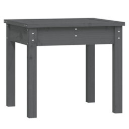 Berkfield Garden Bench Grey 50X44X45 Cm Solid Wood Pine - thumbnail 2