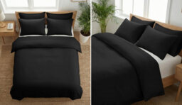 Pamposh 400 Thread Count Egyptian Cotton Double Duvet Cover Set Premium Cotton Breathable Luxury Bedding Set With Zipper Closure - thumbnail 5