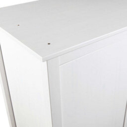 Vidaxl 2-Door Wardrobe Hill White 89X50X170 Cm Solid Pine Wood Wardrobes - thumbnail 8