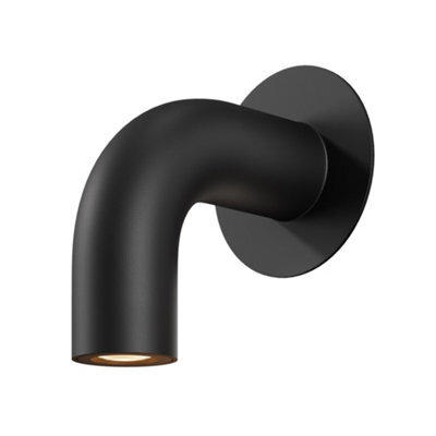 Luminosa Lighting Luminosa Sleek Outdoor Modern Wall Lamp Graphite 3000K 150Lm Ip65 - image 1