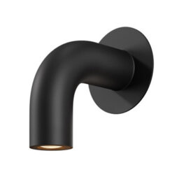 Luminosa Lighting Luminosa Sleek Outdoor Modern Wall Lamp Graphite 3000K 150Lm Ip65