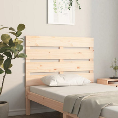 Walplus Headboard 90X3X80 Cm Solid Wood Pine - image 1