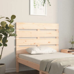 Walplus Headboard 90X3X80 Cm Solid Wood Pine - thumbnail 1
