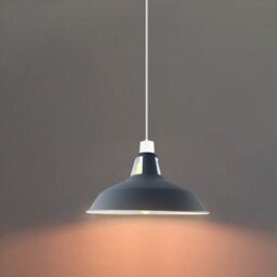 Ledsone Industrial Gray Metal Lampshade Vintage Protective Cover (Pendant & Wall Lamp) - thumbnail 3