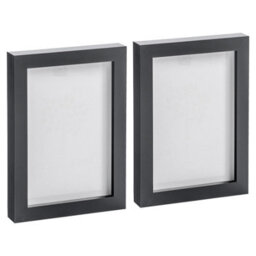 "Nicola Spring Photo Frames - 5"" X 7"" - Black - Pack Of 2" - thumbnail 1