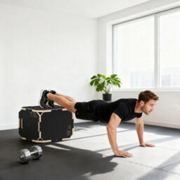 Sportnow Non-Slip Plyo Box, Corner-Free Wooden Jump Box, 31 X 36 X 41 Cm - thumbnail 9