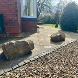 Erth Stone 2 X Decorative Garden Boulders 600-900mm - thumbnail 2