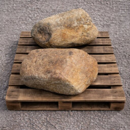 Erth Stone 2 X Decorative Garden Boulders 600-900mm