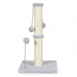 Skylos 51Cm Cat Scratching Post Natural Sisal Heavy Duty Base With Toy Ball - thumbnail 3