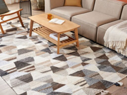 Beliani Rug Argavand Beige 200 X 300 Cm Wool Kilim - thumbnail 2
