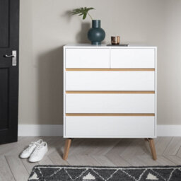 Nöa & Nani Noa & Nani Chest Of Drawers 3+2 Drawer In Classic White Otto - thumbnail 1