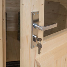 Cheshire 11 X 10 Retreat Apex Log Cabin (19mm Wall Thickness) - thumbnail 9