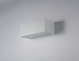 Luminosa Lighting Luminosa Twin Led 2 Light Up Down Light White, Ip54 1250Lm 4000K 22X10.3X8.5Cm - thumbnail 1