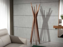 Angel Cerda Elegant Pine Wood Coat Rack For Modern Spaces - thumbnail 2