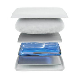 Mediflow Quilted Waterbase Travel Pillow Hypoallergenic, Lightweight & Compact For All Sleep Positions - thumbnail 7