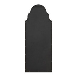 Furniturebox Uk Hima Black Metal Moroccan Arch Wall Mirror - thumbnail 5