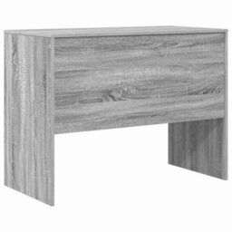 Berkfield Modern Writing Desk Grey Sonoma Mdf, Veneer 100 X 50 X 76 Cm Durable - thumbnail 7