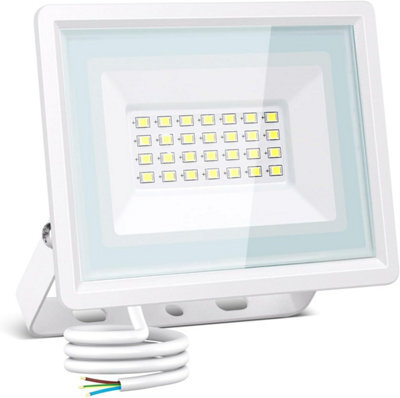 Aigostar 20W Led Floodlight Outdoor, 1650 Lumen Outdoor Security Light, Waterproof Ip65 6500K Cool White - image 1