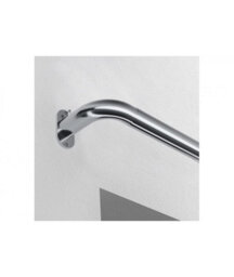 25-28mm Room Darkening Extendable Curtain Pole - Satin Silver, 170-300Cm - thumbnail 2